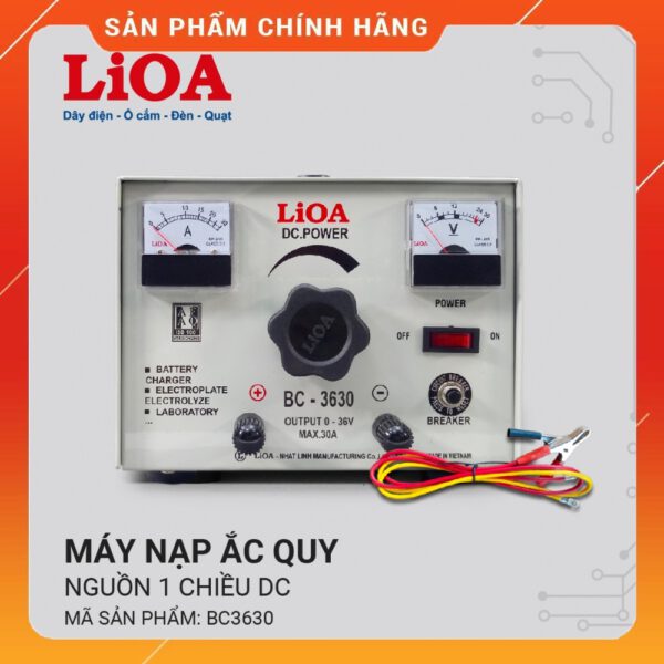 máy sạc bình lioa