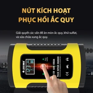 máy sạc bình ắc quy 12v