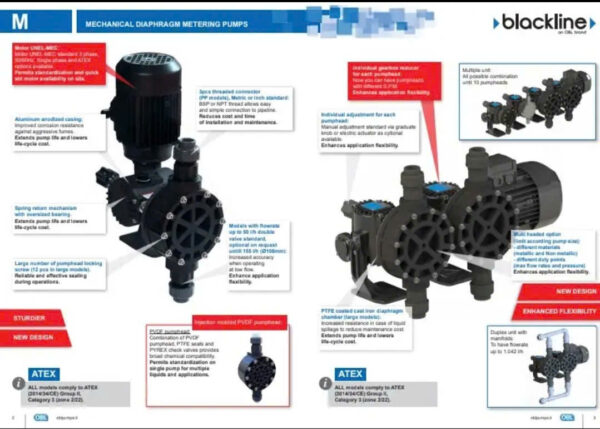 Bơm định lượng hóa chất OBL