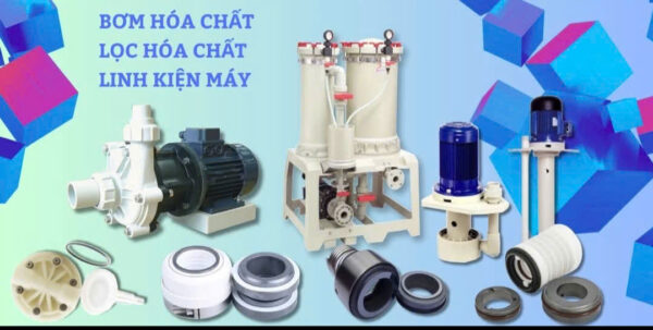 Bơm hóa chất trục đứng